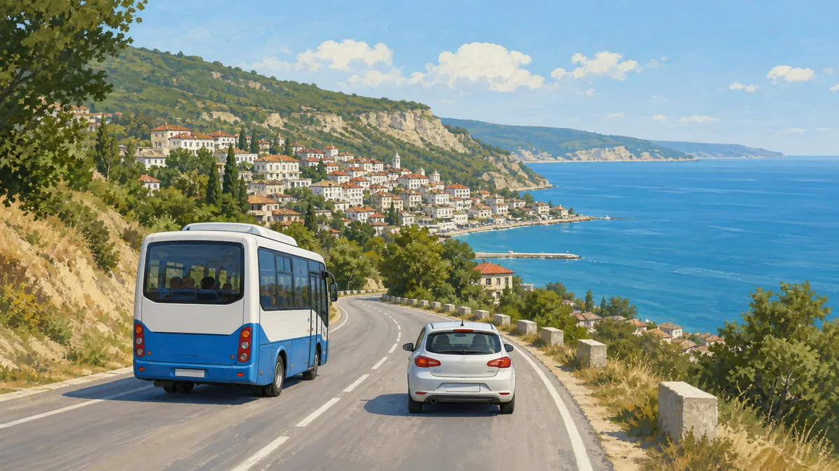 Anreise nach Balchik