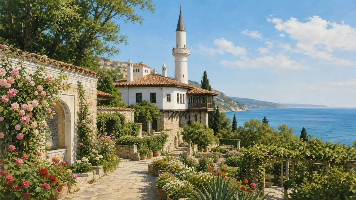 Schloss und Botanischer Garten Balchik